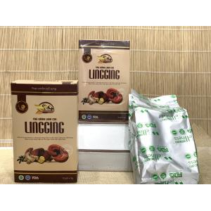 Trà Gừng Linh Chi LINGGING, Hộp 12 Gói x 3g
